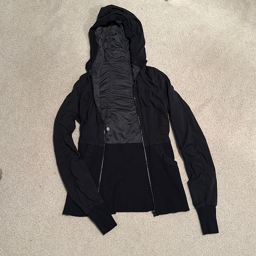 reversible lululemon dance studio jacket